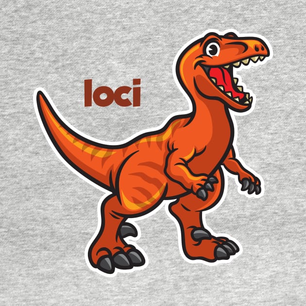 Loci the velociraptor by Big Mak